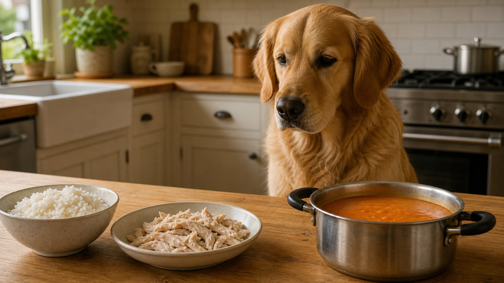 Schonkost für Hunde: Rezepte & Tipps bei Magenproblemen